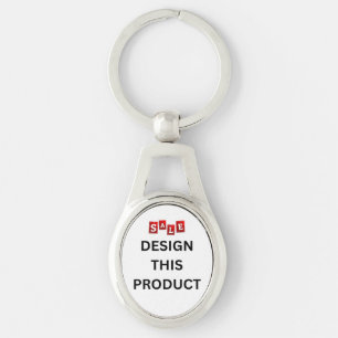 Porte-clés VENTE ! Porte - clé - Métal Premium - Design ovale