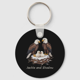 Porte-clés Ventilateur Jackie Et Shadow Bald Eagle Club Vie V