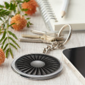 Porte-clés Ventilateur moteur à réaction (Côté)