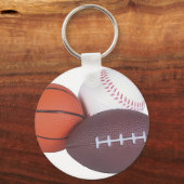 Porte-clés Ventilateur sportif Cadeaux de basket-ball de base (Recto)