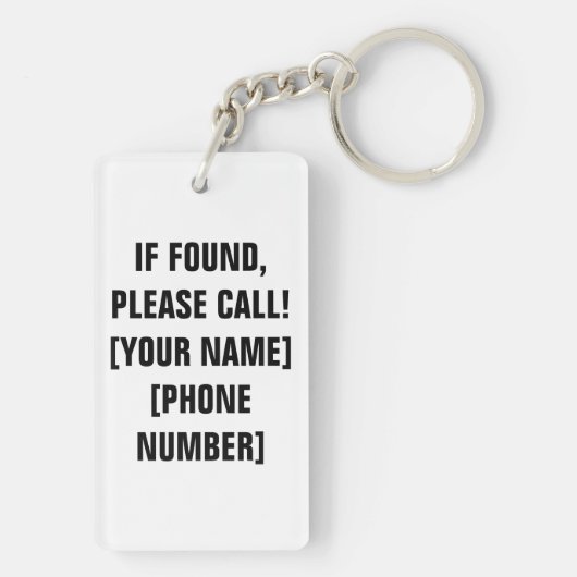 Porte-clés Ventilation des communications (Dos)