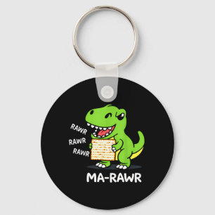 Porte-clés ver Maror Ma-Roar Dinosaure Drôle Pesach
