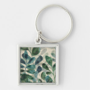 Porte-clés Verdant Sophistication - Tropical Leaves