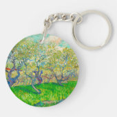 Porte-clés Verger en fleurs de Vincent van Gogh (Dos)