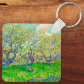 Porte-clés Verger en fleurs de Vincent van Gogh (Verso)