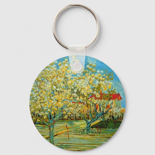 Porte-clés Verger en fleurs par Vincent van Gogh (Recto)
