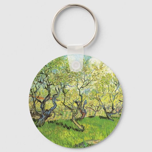 Porte-clés Verger en fleurs par Vincent van Gogh (Recto)