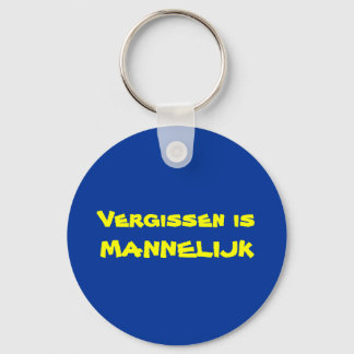 Porte-clés Vergissen est mannelijk