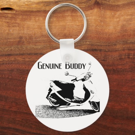 Porte-clés Véritable Buddy Black (Recto)