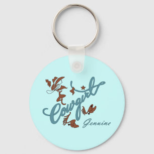 Porte-clés Véritable Cowgirl