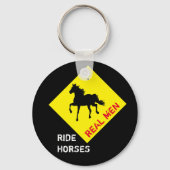 Porte-clés Véritables Chevaux de Ride & Black Horse Party / R (Recto)