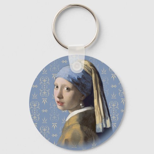 Porte-clés Vermeer - Fille avec l'oreille perle (Recto)