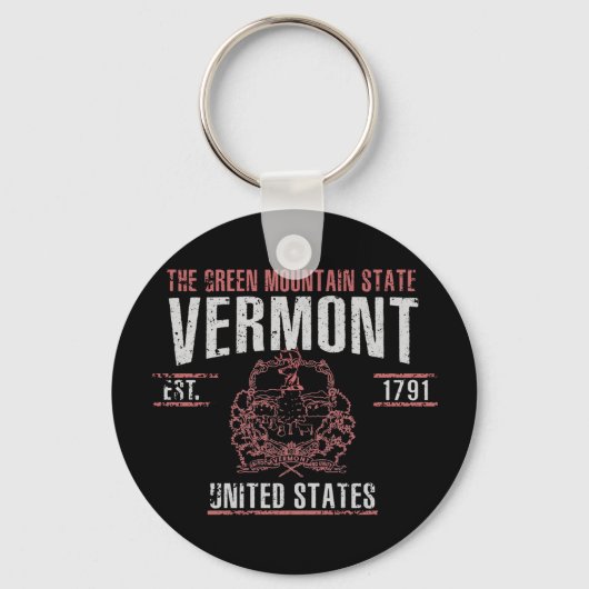 Porte-clés Vermont (Recto)