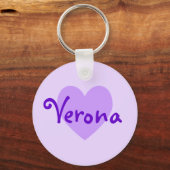 Porte-clés Vérone en violet (Recto)