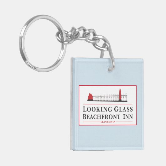 PORTE-CLÉS VERRE (Devant gauche)