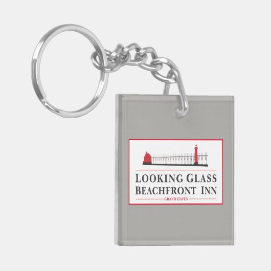 PORTE-CLÉS VERRE (Devant gauche)