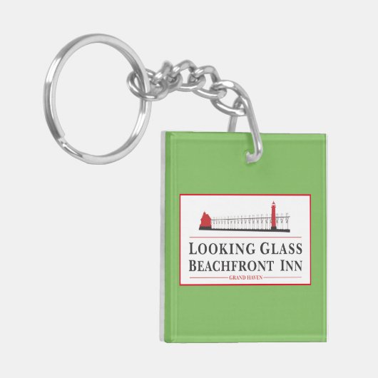 PORTE-CLÉS VERRE (Devant gauche)