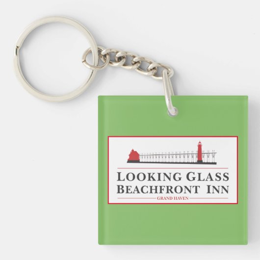 PORTE-CLÉS VERRE (Devant)