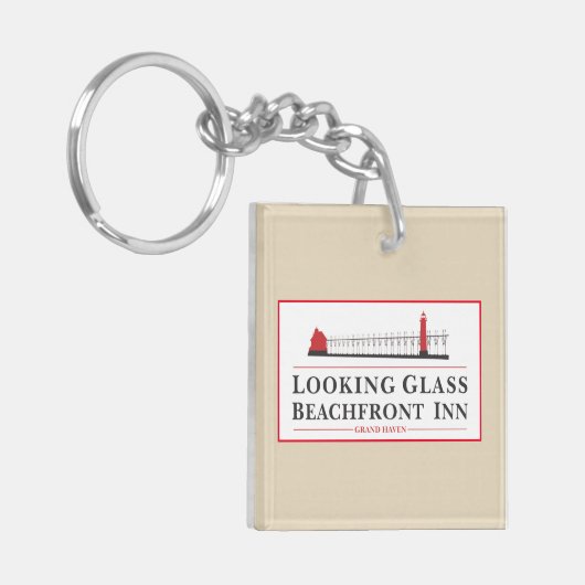 PORTE-CLÉS VERRE (Devant gauche)