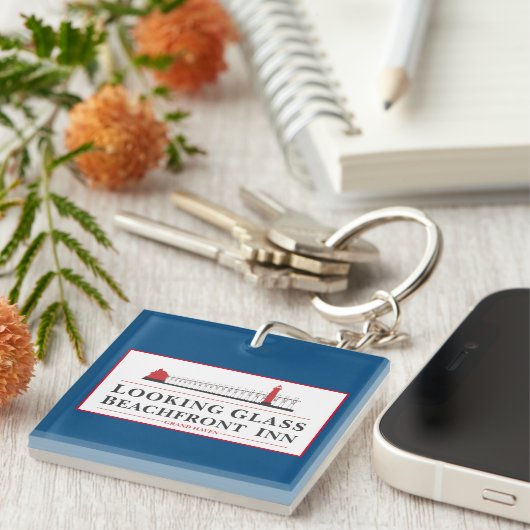 PORTE-CLÉS VERRE (Devant Droit)