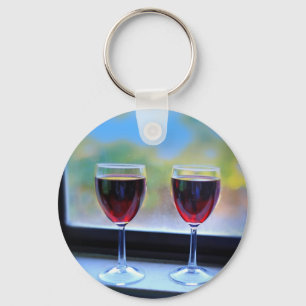 Porte-clés Verre à vin