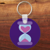 Porte-clés Verre de coeur (Recto)