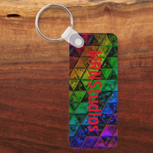 Porte-clés Verre de fierté (Recto)