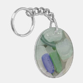 Porte-clés Verre de plage pâle (Devant gauche)