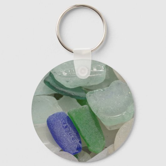 Porte-clés Verre de plage pâle (Recto)