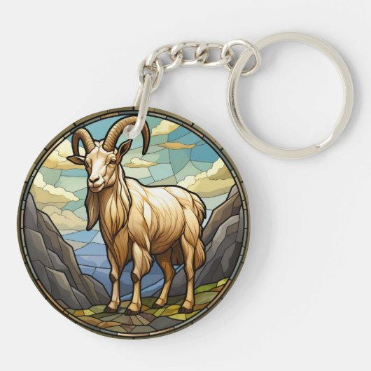 Porte-clés Verre doux Billy Chèvre (Dos)