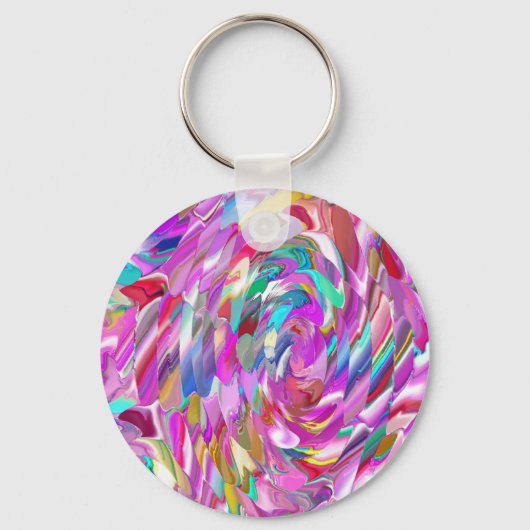 Porte-clés Verre rose (Recto)