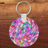 Porte-clés Verre rose (Recto)