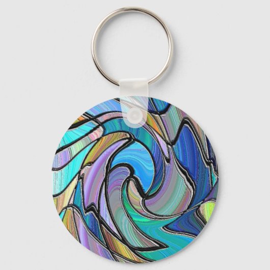 Porte-clés Verre tendu (Recto)