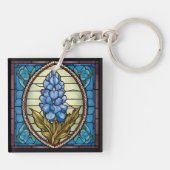 Porte-clés Verre texan Bluebonnet (Dos)
