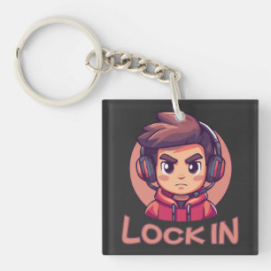 Porte-clés Verrouiller Pro Gamer Streamer