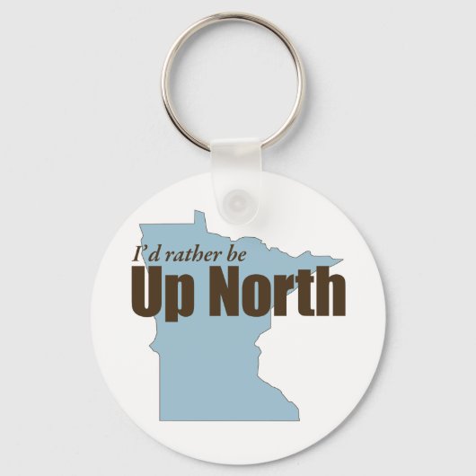 Porte-clés Vers le nord - Minnesota (Recto)
