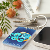 Porte-clés Verseau (Devant droit)