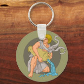 Porte-clés Verseau (Recto)