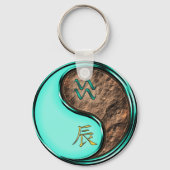 Porte-clés Verseau & Dragon de Terre (Verso)