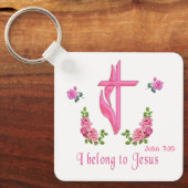 Porte-clés Verset biblique (Recto)