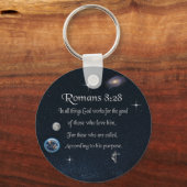 Porte-clés verset de la Bible (Recto)
