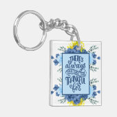 Porte-clés Versets de la Bible chrétienne (Devant gauche)