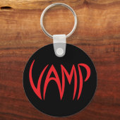 Porte-clés Version du texte Vamp (noir/rouge) (Recto)