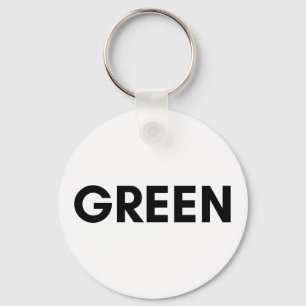 Porte-clés vert