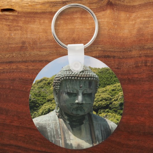 Porte-clés vert bouddha (Recto)