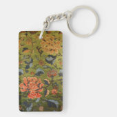 Porte-clés Vert brocade chinois (Dos)