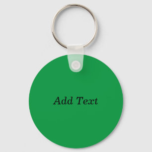 Porte-clés Vert Créer votre propre bouton Ajouter du texte