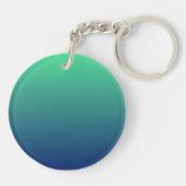 Porte-clés Vert et bleu foncé (Dos)