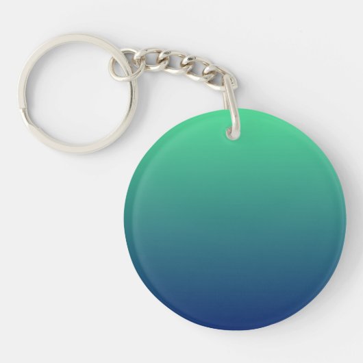 Porte-clés Vert et bleu foncé (Devant)