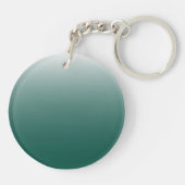 Porte-clés Vert foncé à deux tons (Dos)